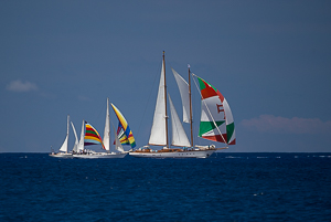 Antigua Classic Yacht Regatta, off Falmouth, Antigua